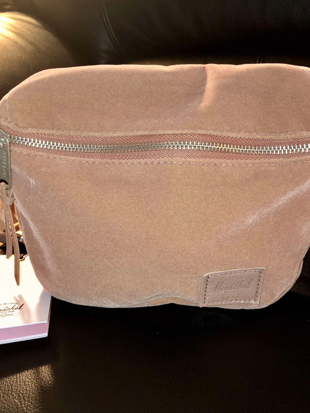 Herschel Supply Co. Fifteen Hip Pack in Ash Rose Velvet
